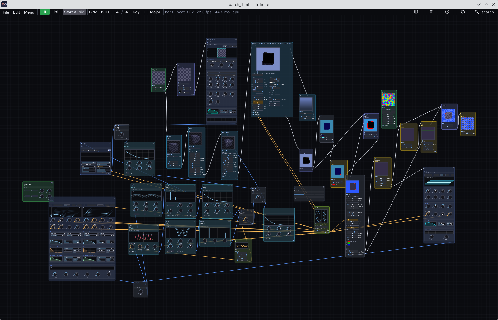 Infinite screenshot